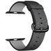 Curea iUni compatibila cu Apple Watch 1/2/3/4/5/6/7, 40mm, Nylon, Woven Strap, Electric Gray