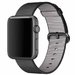 Curea iUni compatibila cu Apple Watch 1/2/3/4/5/6/7, 40mm, Nylon, Woven Strap, Electric Gray